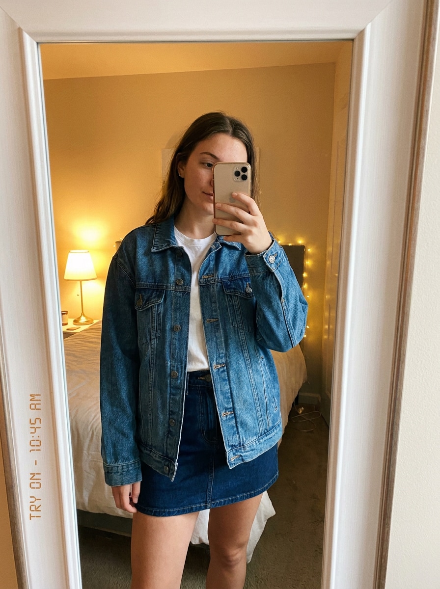 Mirror Selfie Try-On