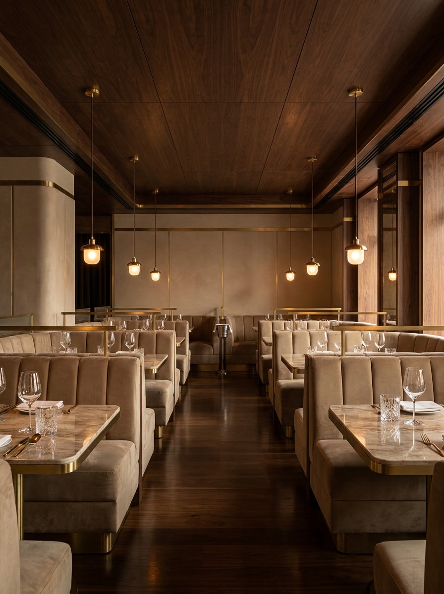 Modern Fine Dining Interior