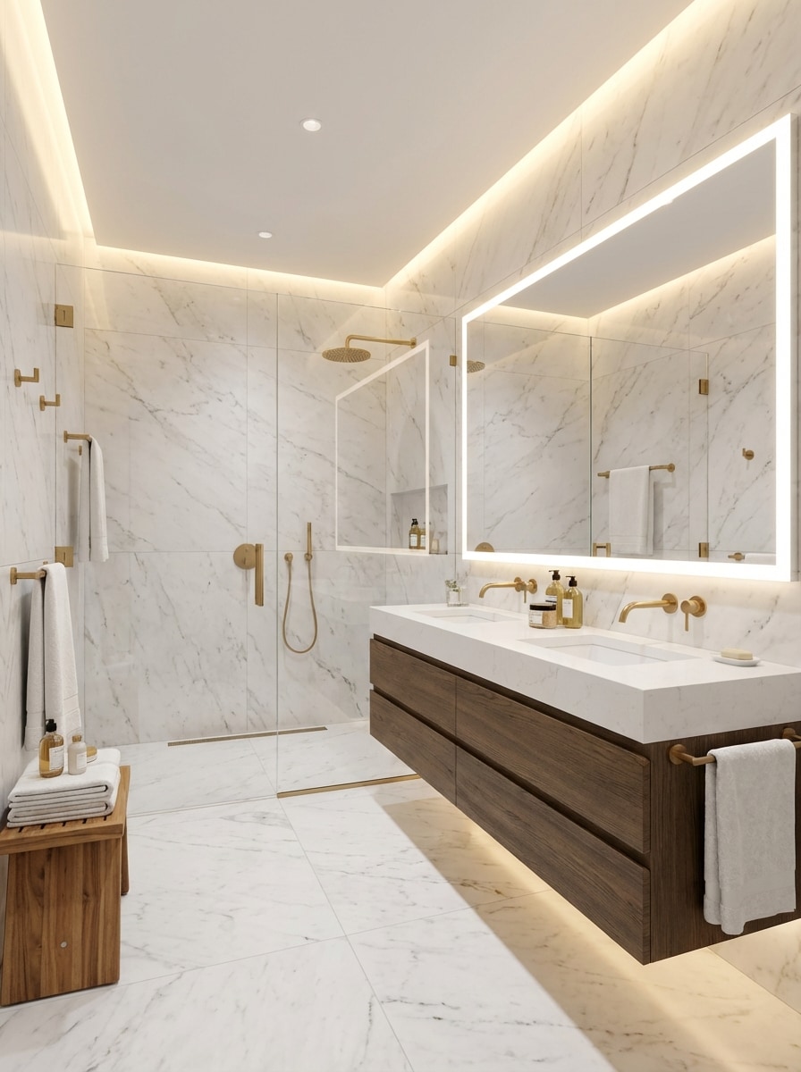 Modern Marble Spa