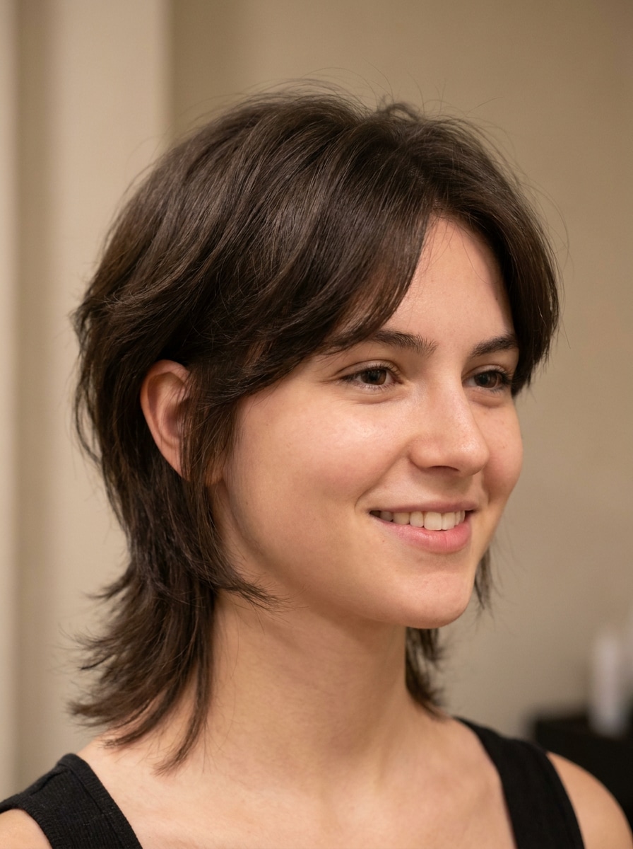 Modern Soft Mullet