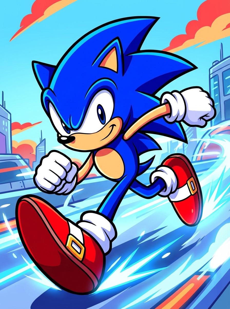 Modern Speedster Hero