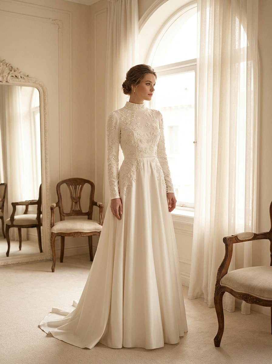 Modest Bridal Gown