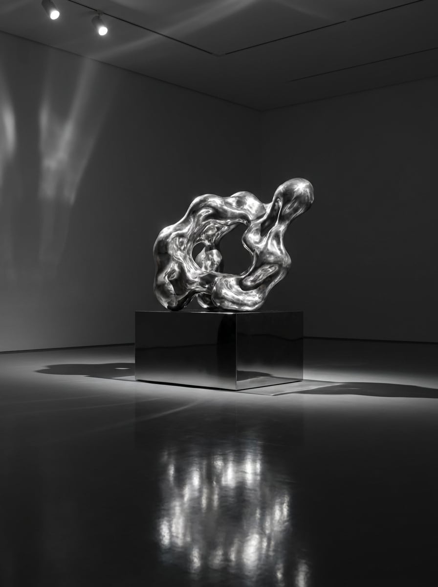Molten Metal Sculpture