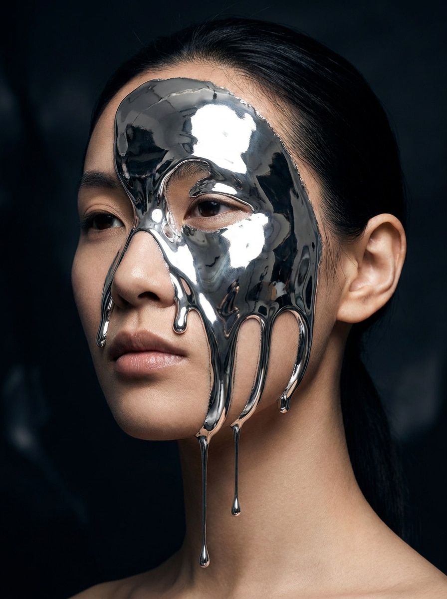 Molten Silver Face Melt