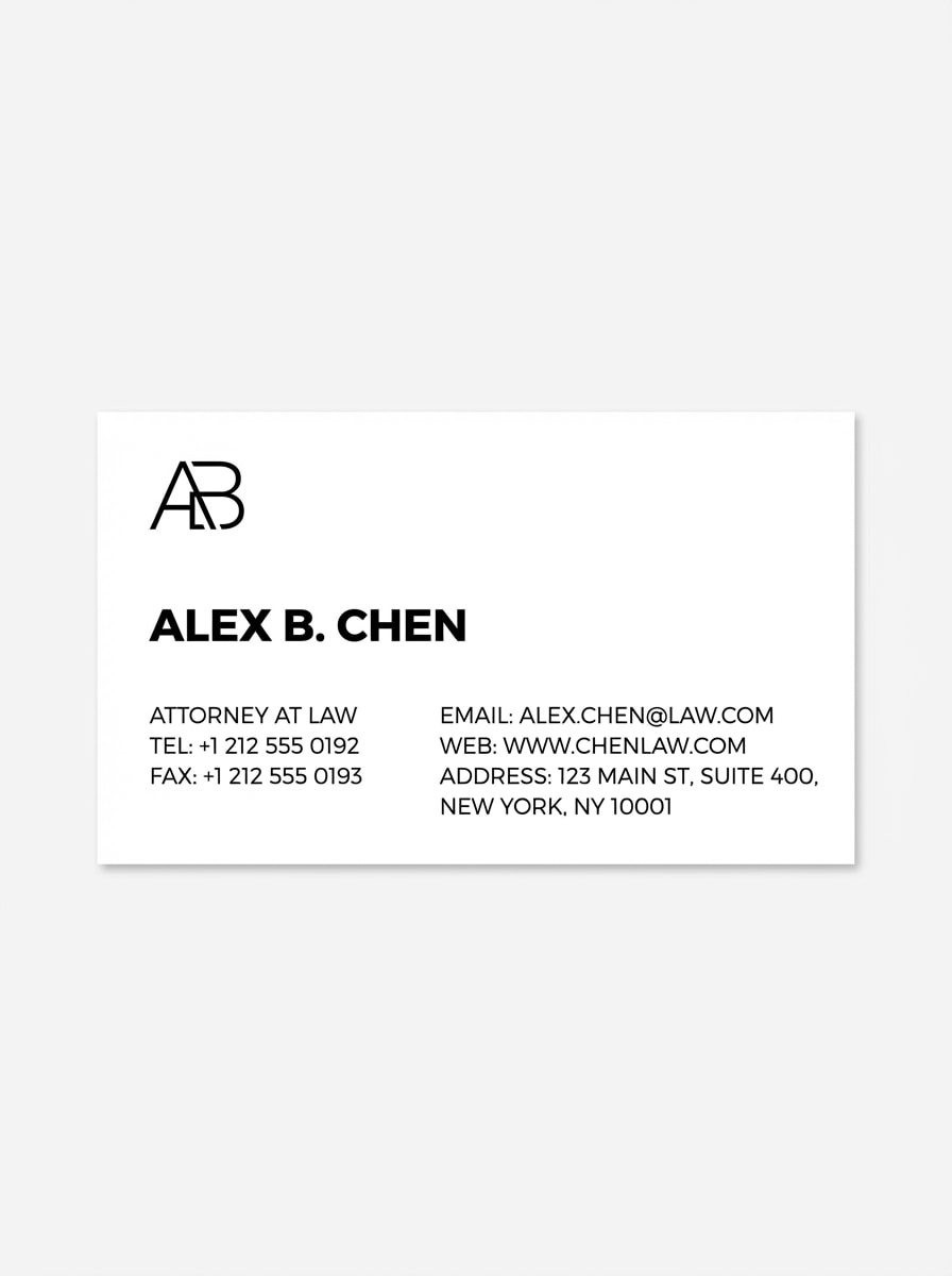 Monochrome Corporate Clean