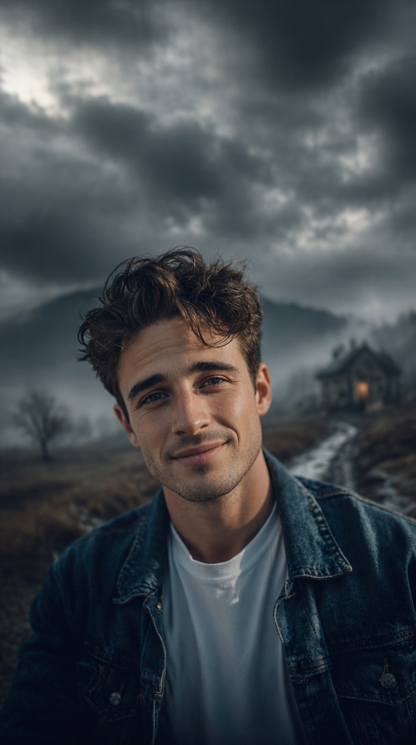 Viral Moody Instagram Edit moody aesthetic AI prompt