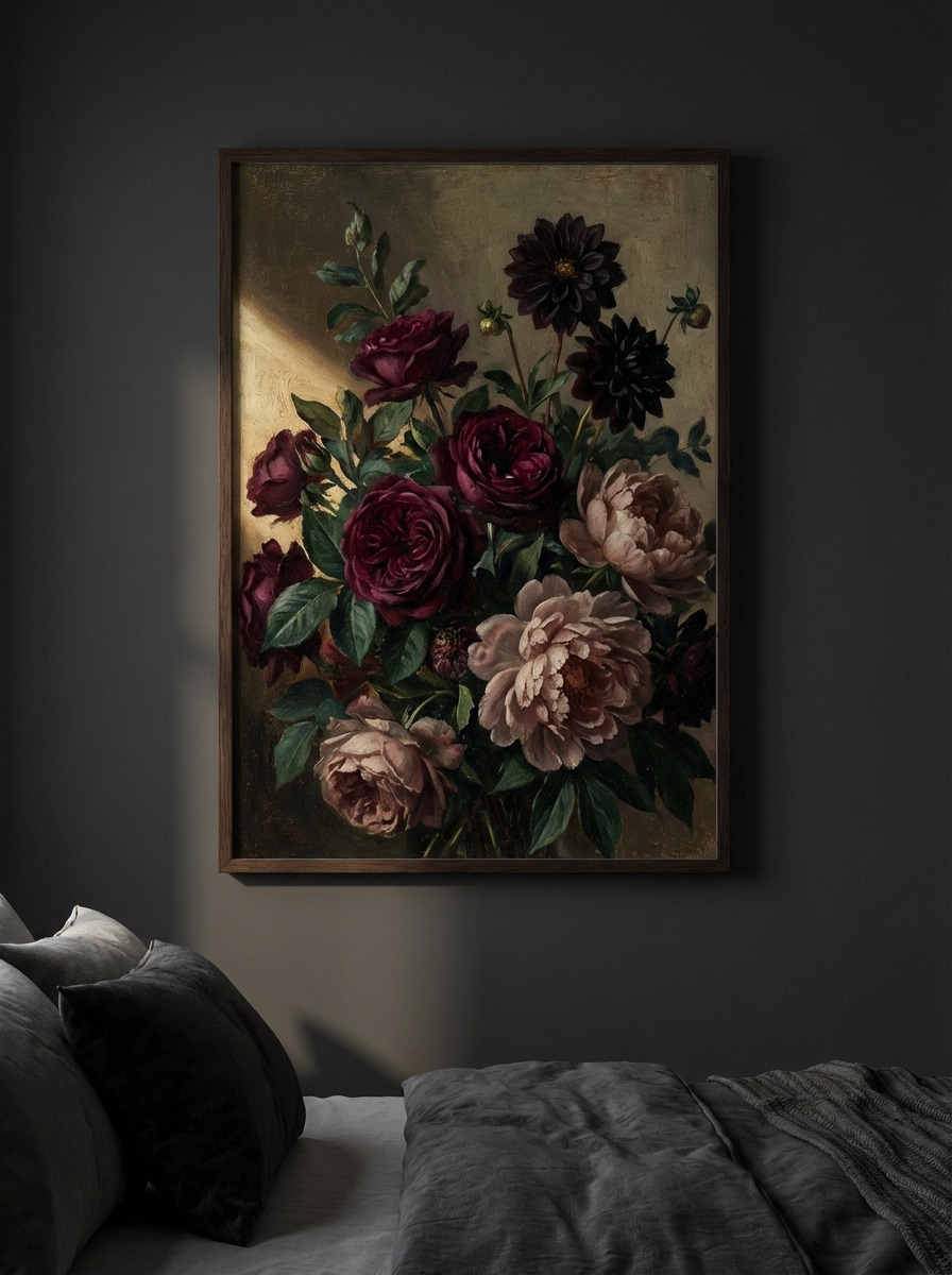 Moody Floral Still Life