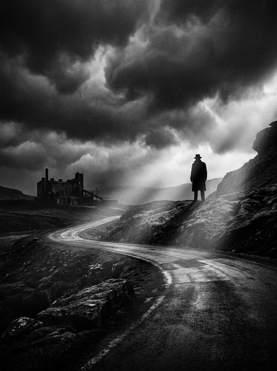 Moody Landscape Noir