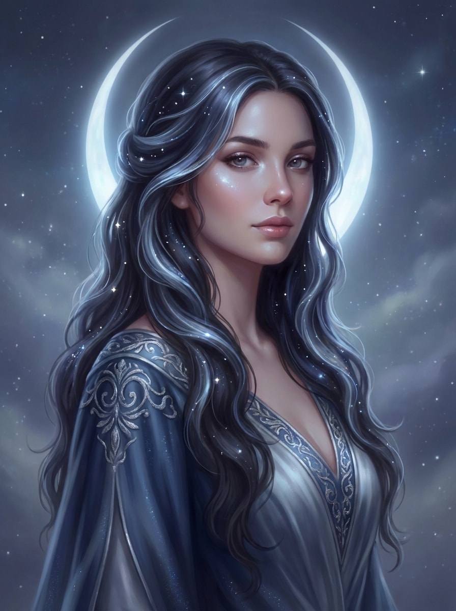 Moon Goddess Aesthetic