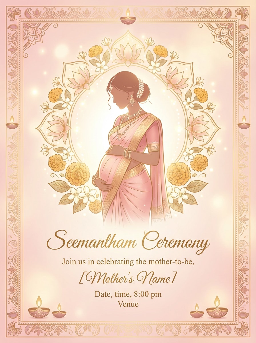 Motherhood Illustration Card