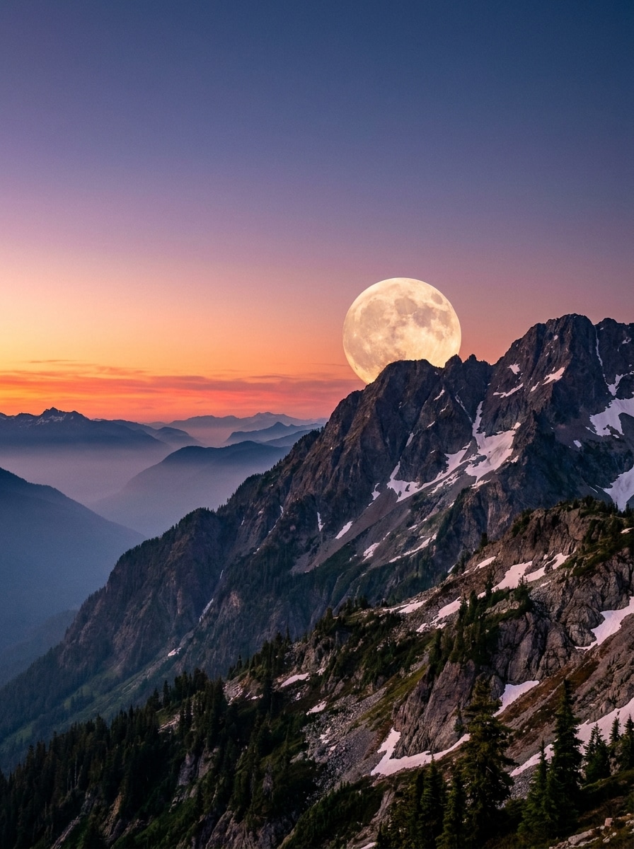 Mountain Moonrise