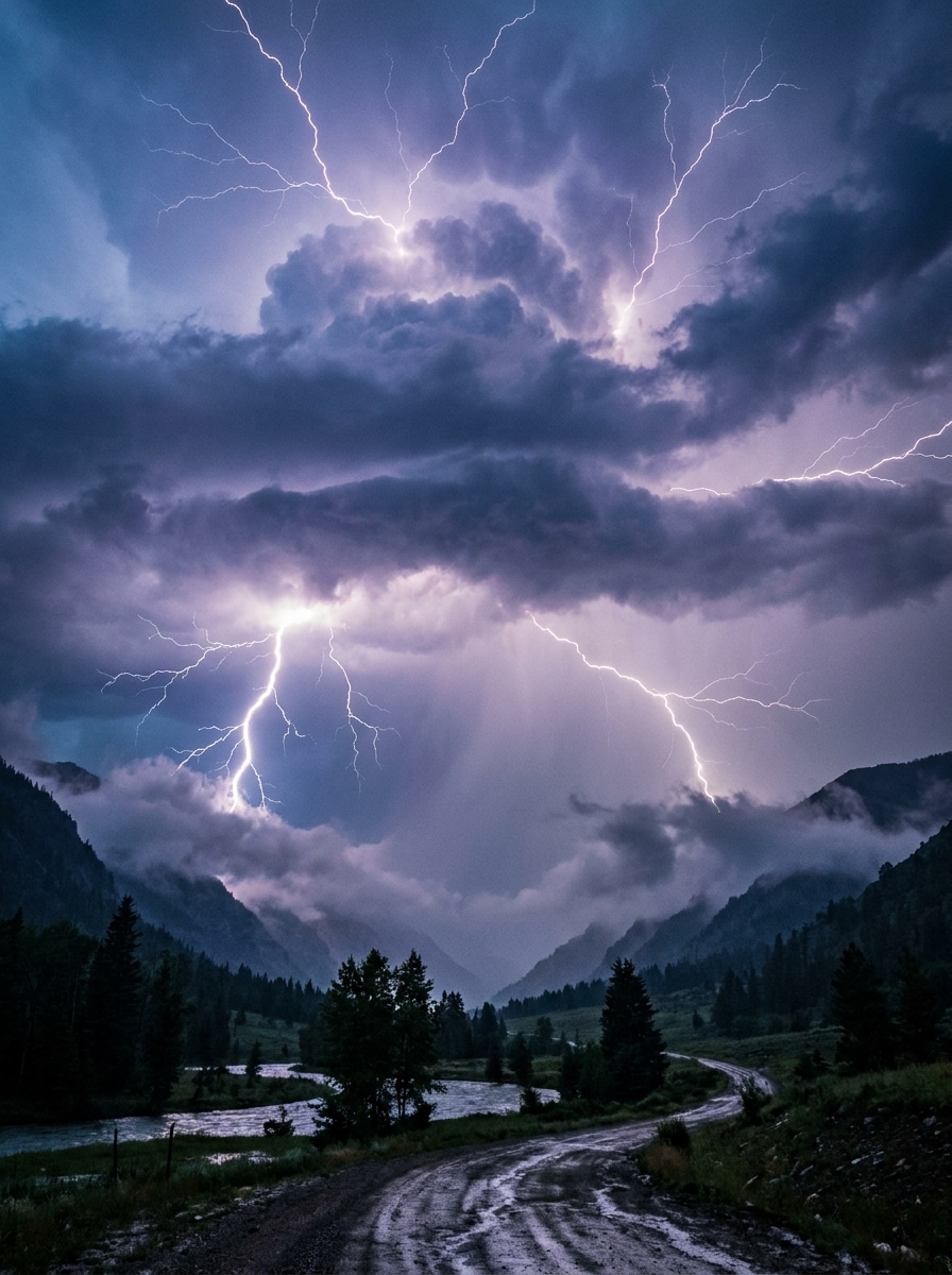 Multi-Bolt Thunderstorm