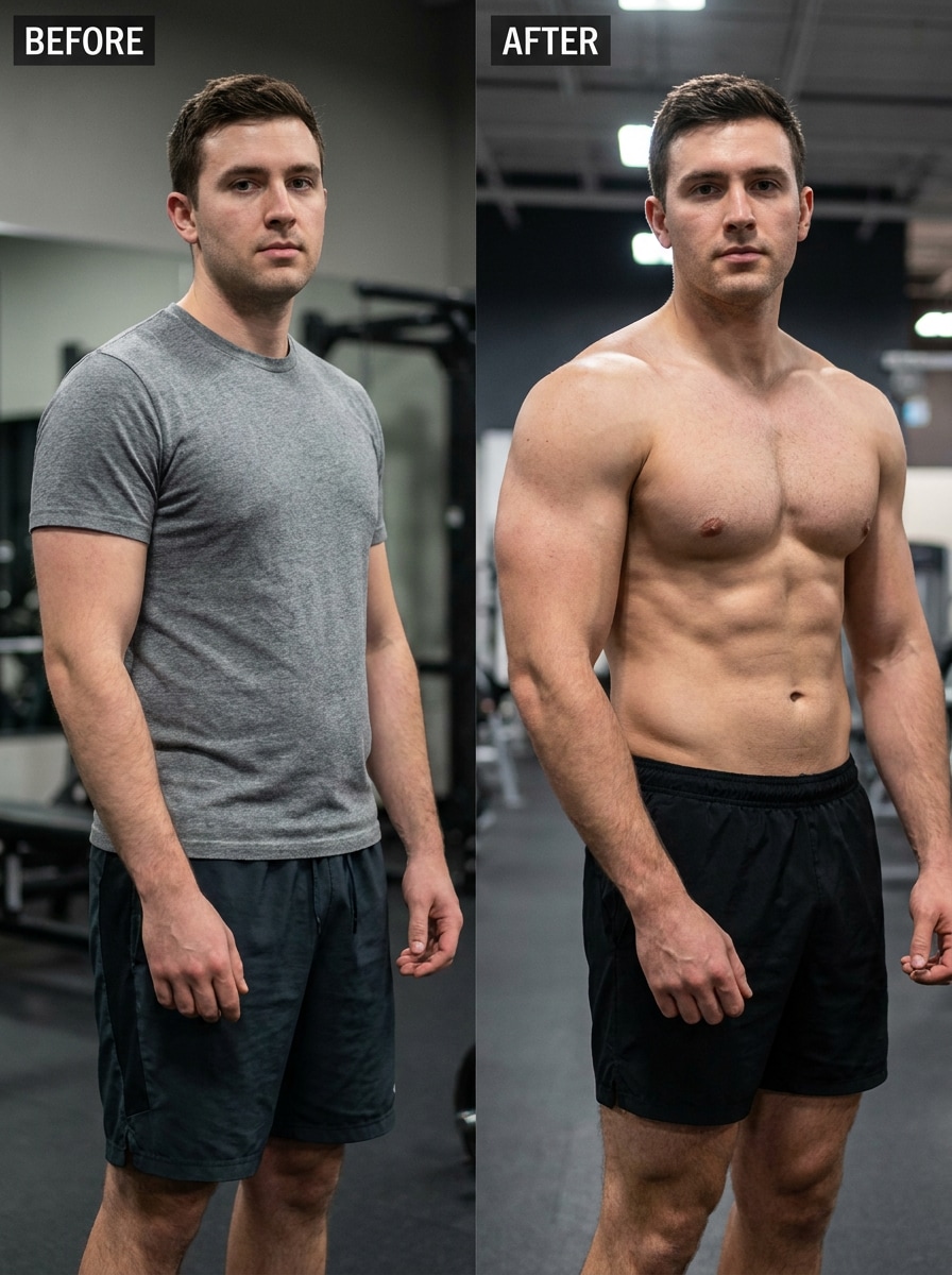 Muscle Gain Body Transform