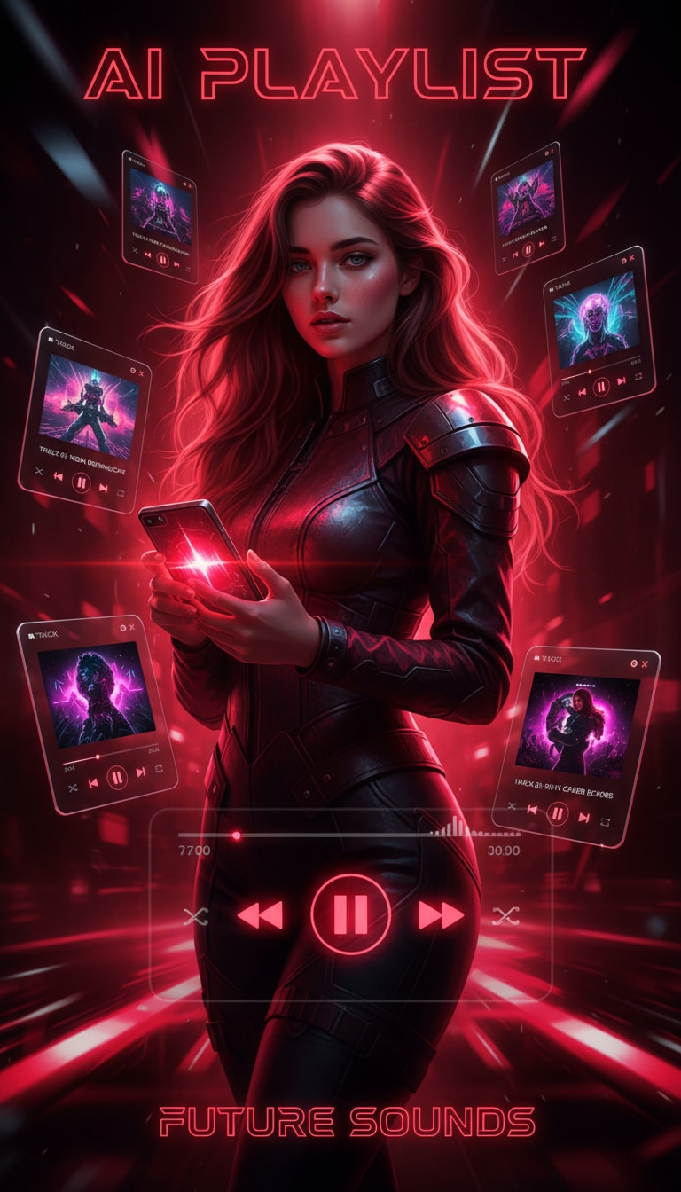 AI Playlist Poster