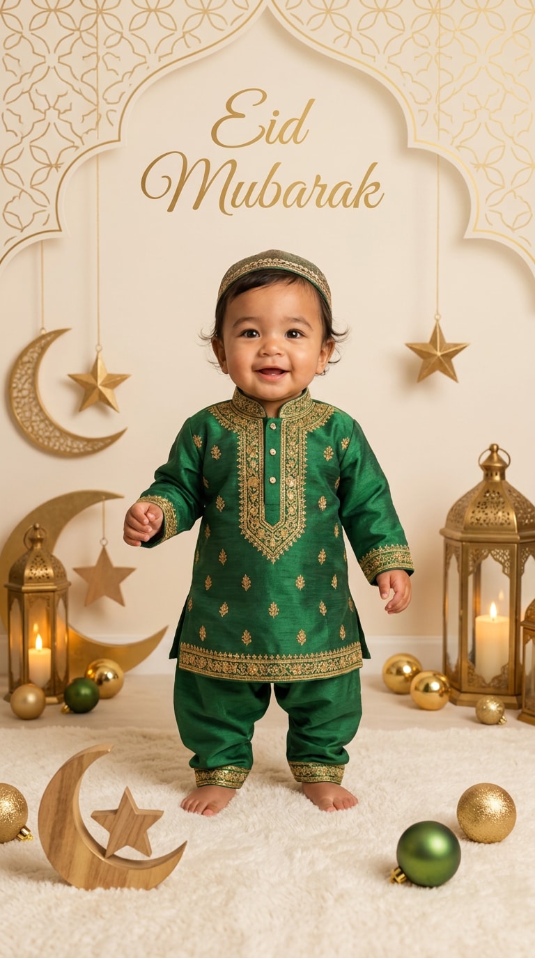 Eid Baby AI Photo Prompt