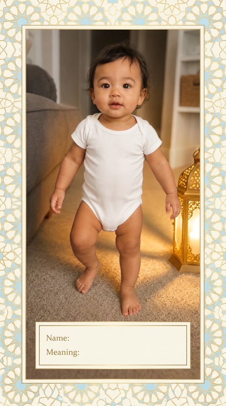 Muslim Baby Name Card Prompt