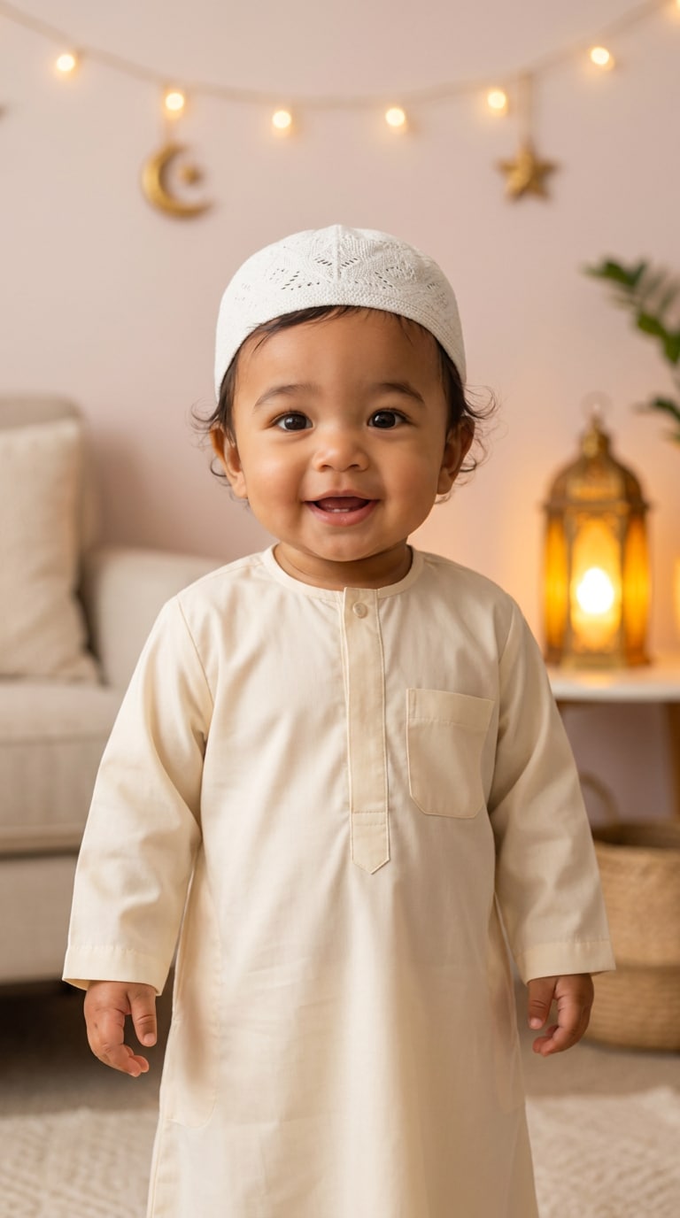 Islamic Newborn Portrait AI