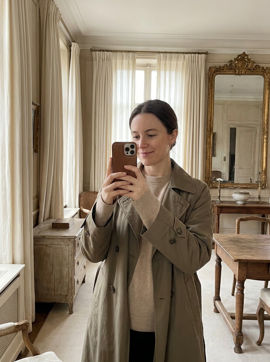 Muted Luxury Selfie