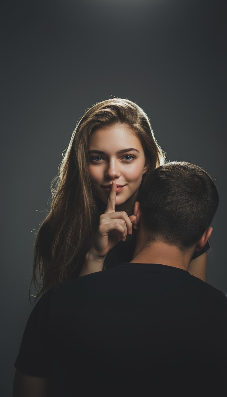 Mysterious Portrait Photo