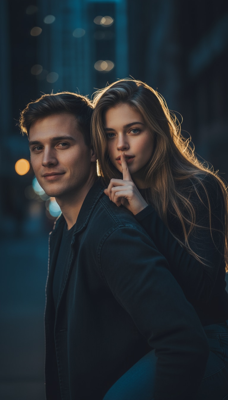 Mysterious Portrait Photo