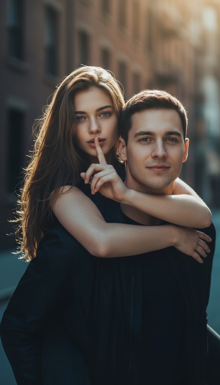 Mysterious Portrait Photo