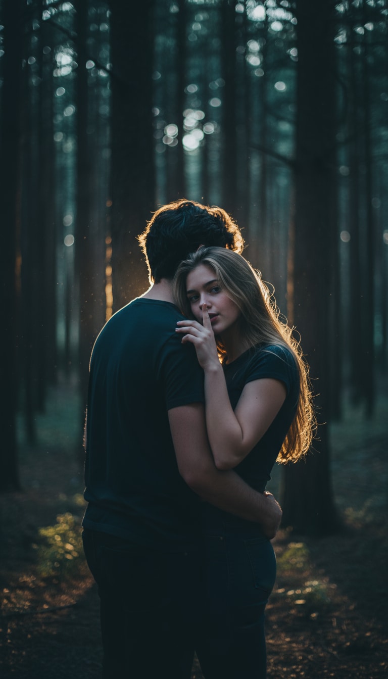 Mysterious Portrait Photo