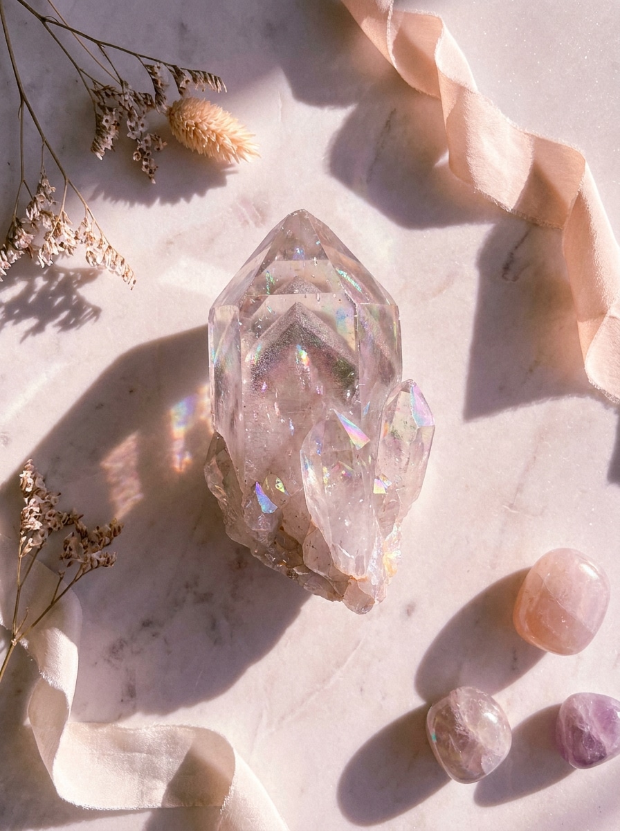 Mystic Glow Flat Lay