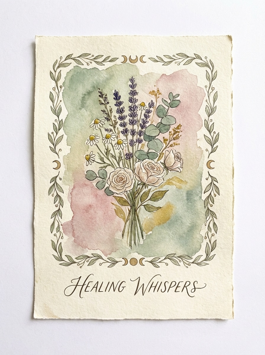 Mystical Botanical Watercolor