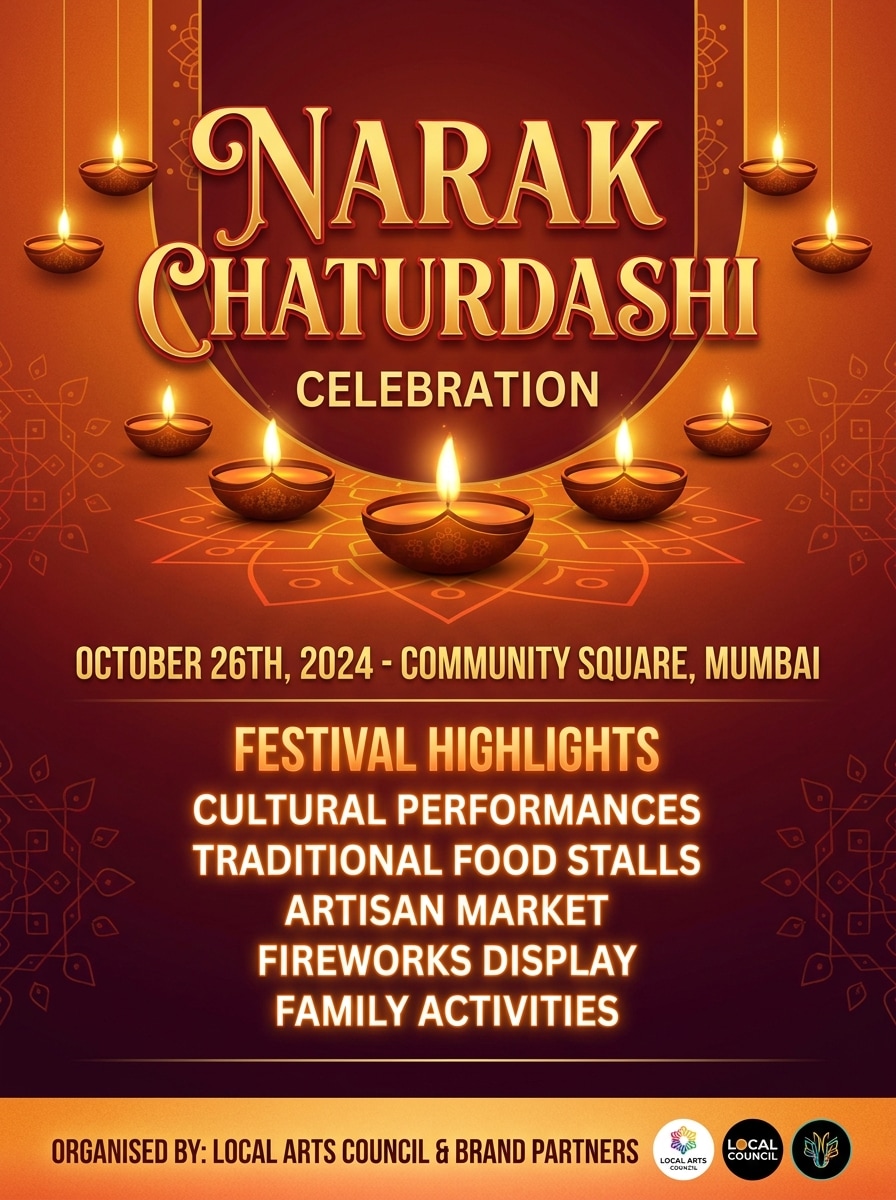 Festival Event Announcement Poster