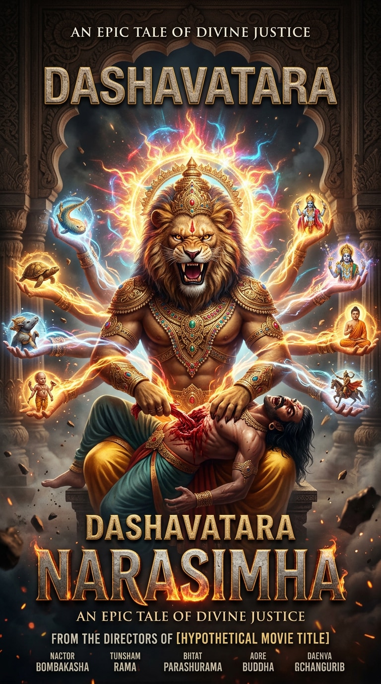 Vishnu Avatar Poster