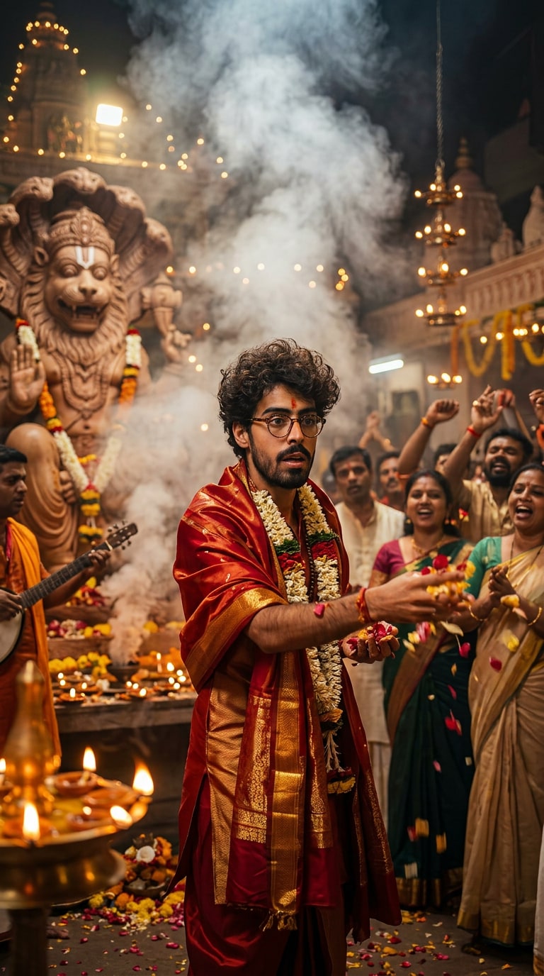 Viral Narasimha Jayanti AI DP Image