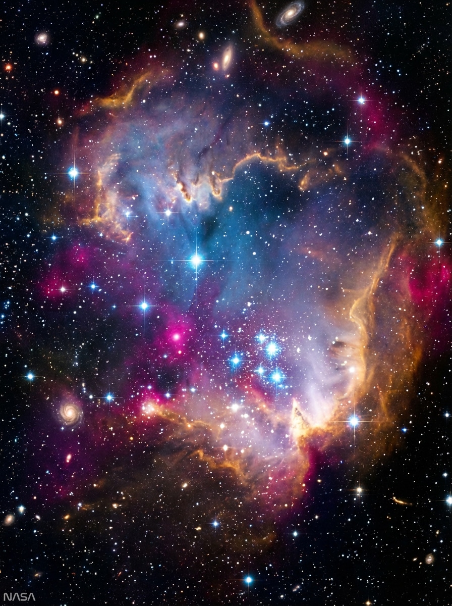 NASA-Inspired Deep Space View