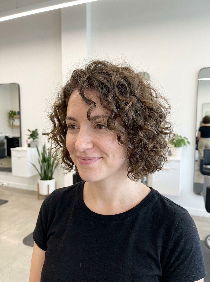 Natural Curly Bob