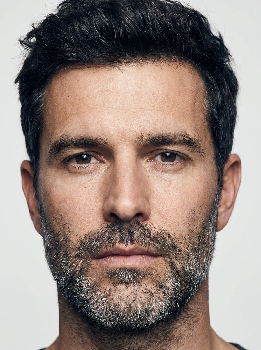 Natural Heavy Stubble