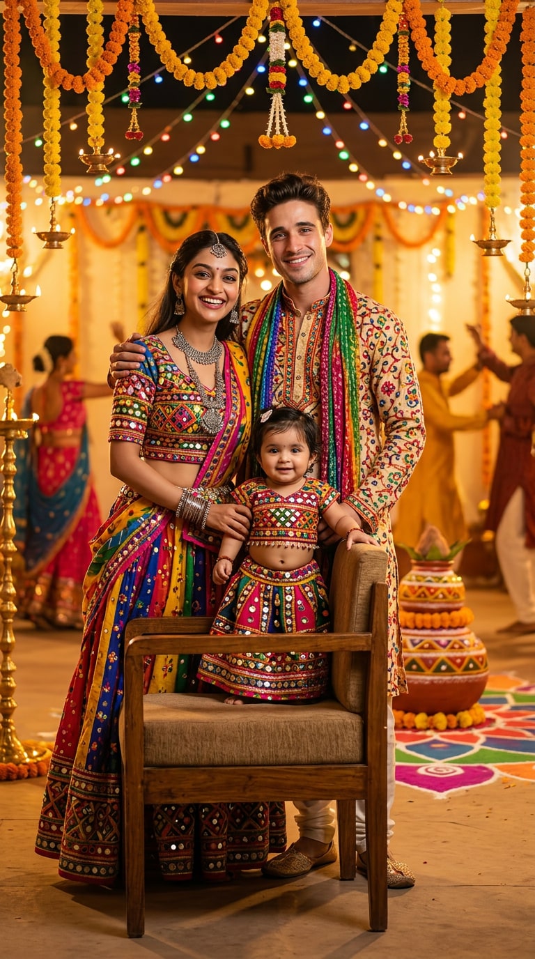 Warm Family Portrait Style