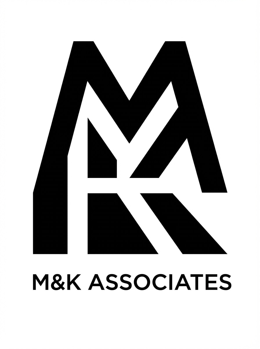 Negative Space Initial Logo