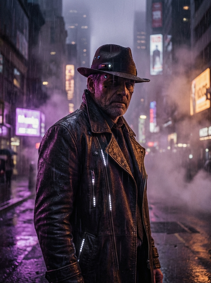 Neon Noir Detective
