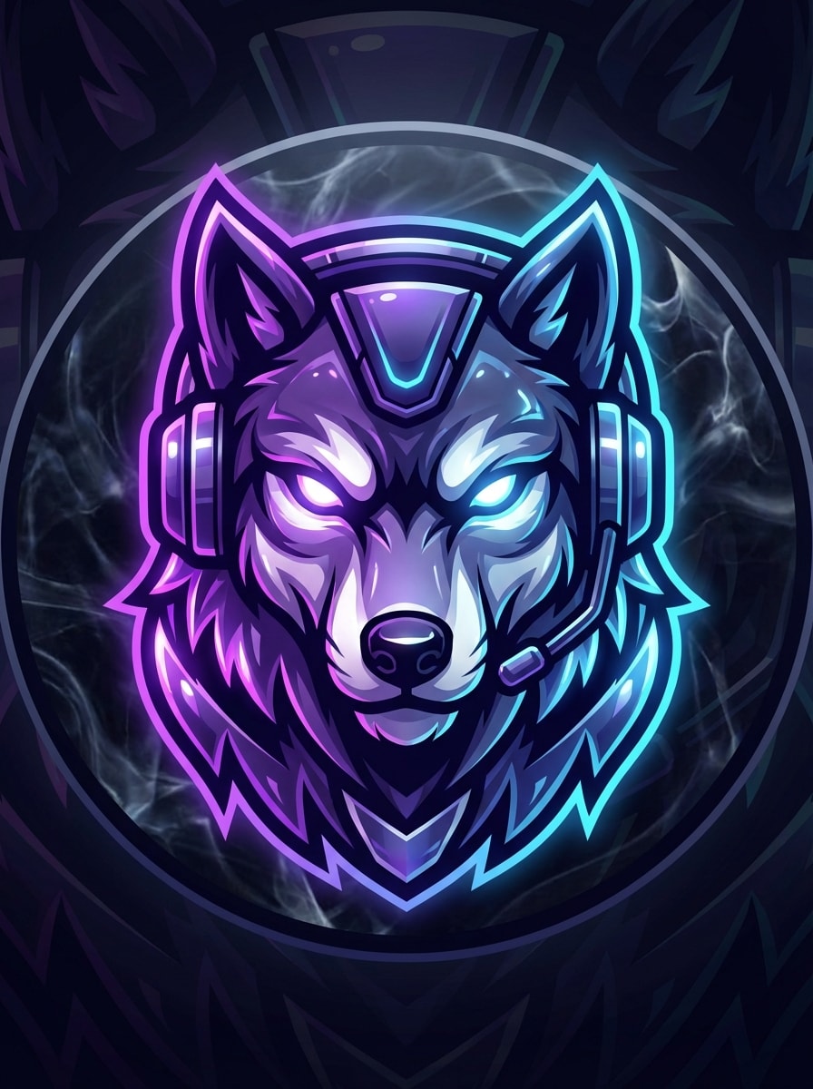 Neon Wolf Gamer