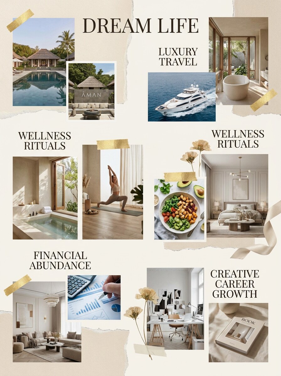 Neutral Editorial Collage