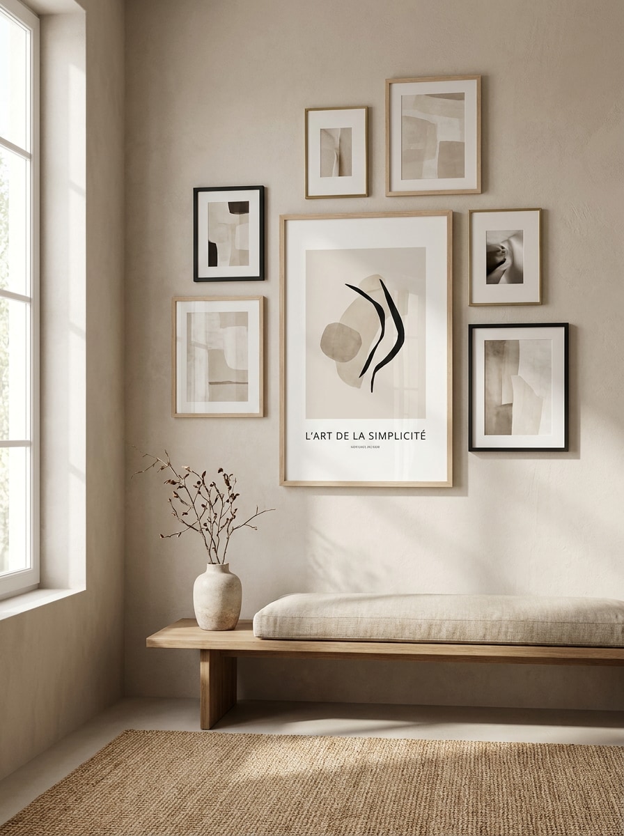 Neutral Gallery Wall
