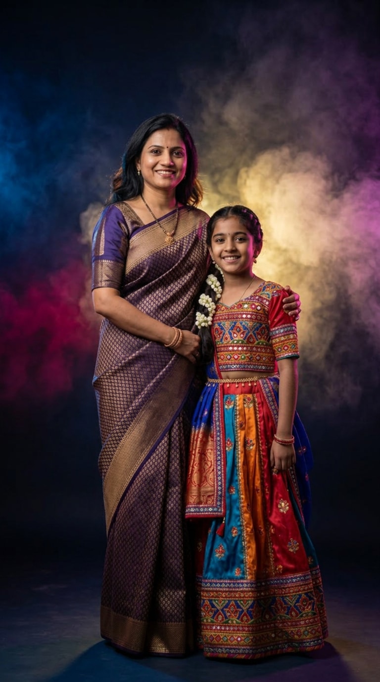 Colored Smoke Studio Shot