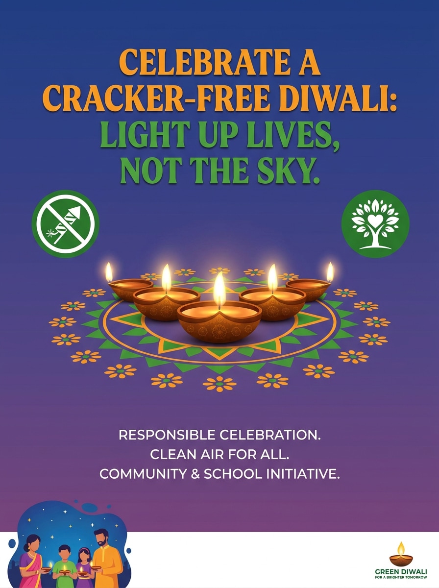 No Crackers Campaign Poster