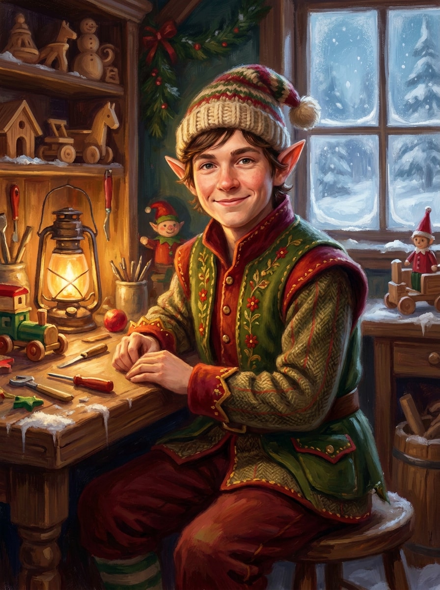 North Pole Storybook Elf