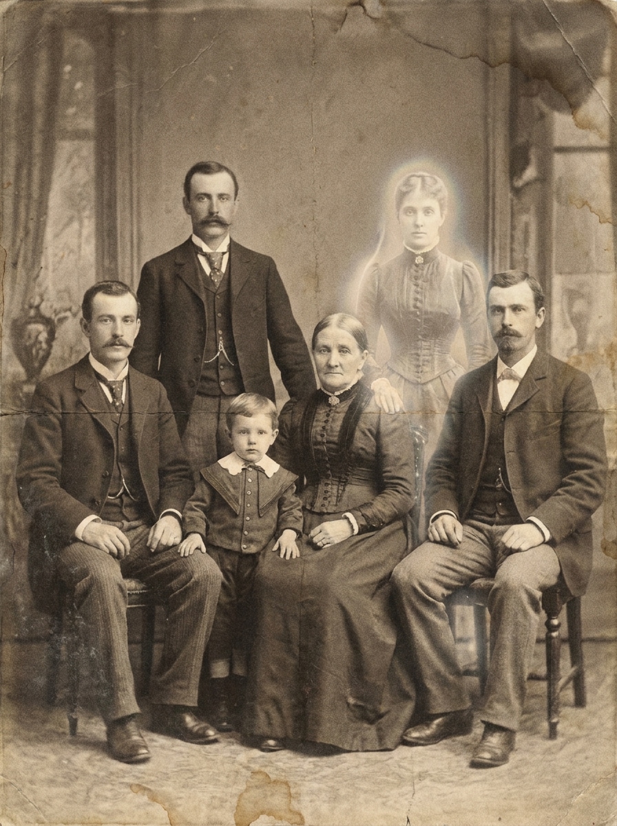 Old Family Portrait Ghost