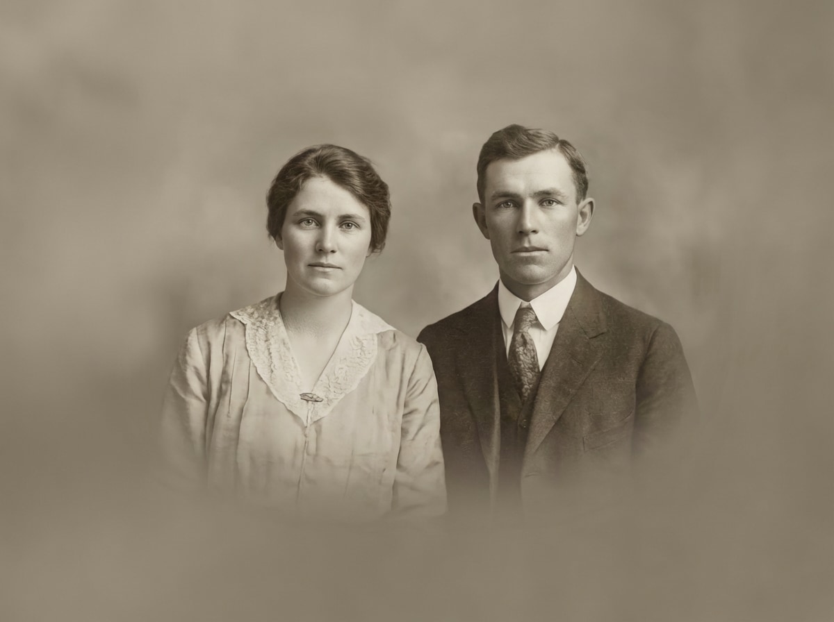 After old photo restoration result 9