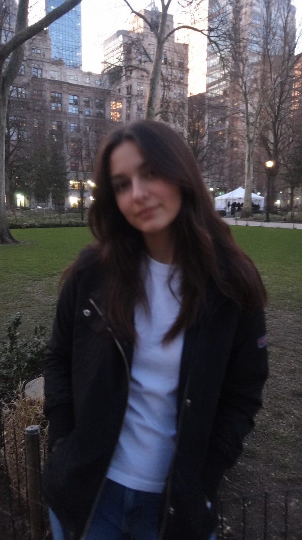 Blurry portrait before AI photo enhancement