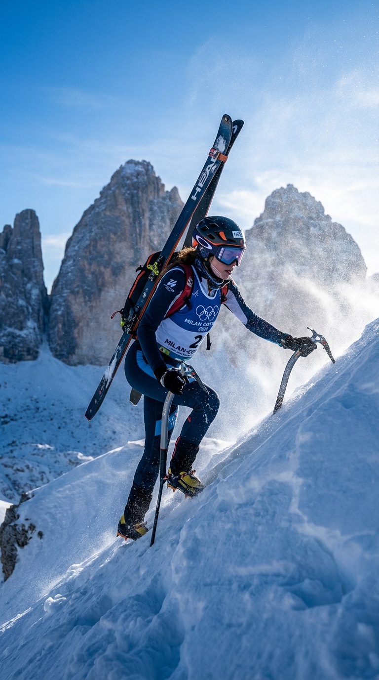 Ski Mountaineering Climb prompt