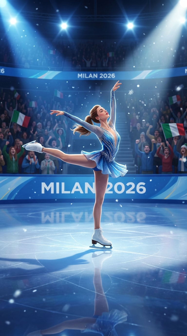 Figure Skating Spin prompt