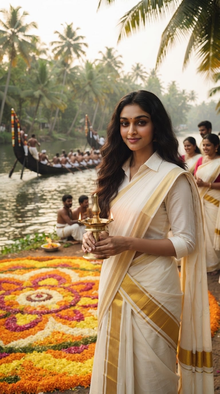 Happy Onam Poster AI Prompt