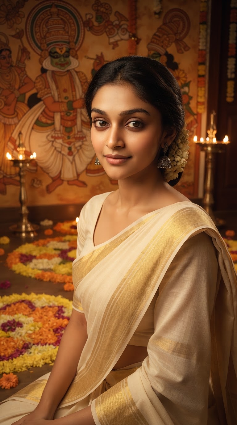 Onam WhatsApp DP AI Image